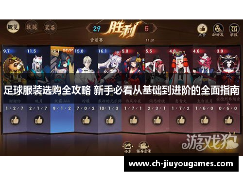 足球服装选购全攻略 新手必看从基础到进阶的全面指南